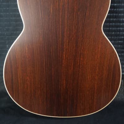 Brand New McIlroy A35c Western Red Cedar / Indian Rosewood Cutaway Auditorium Sized Acoustic image 4