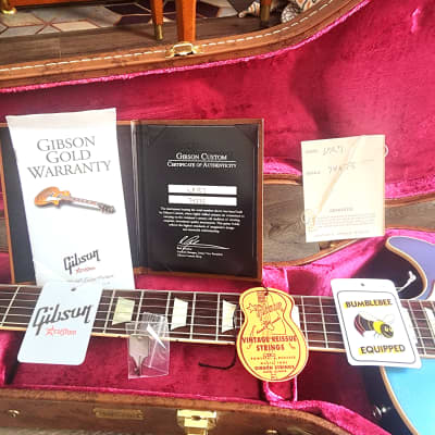 Gibson Custom Shop Historic Les Paul '57 Reissue 2014 - Pelham Blue image 10