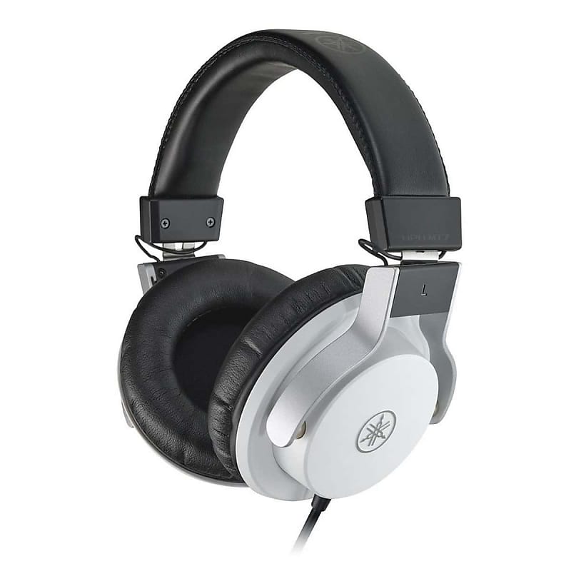 Yamaha PAC HPH-MT7W Monitor Headphones, White image 1