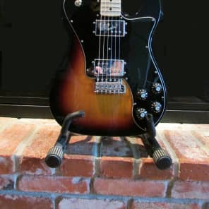 Fender Telecaster Deluxe Classic Player with Strat Tremolo, 3 Color Sunburst, Rare image 2
