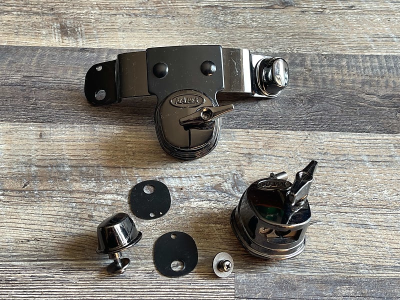 Mapex Black Chrome Tom Mounts Brackets Reverb