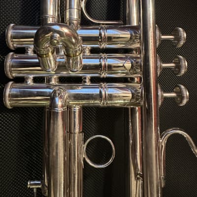 Bach LR180S43 Stradivarius Professional Model Bb Trumpet 2010s - Silver-Plated image 5