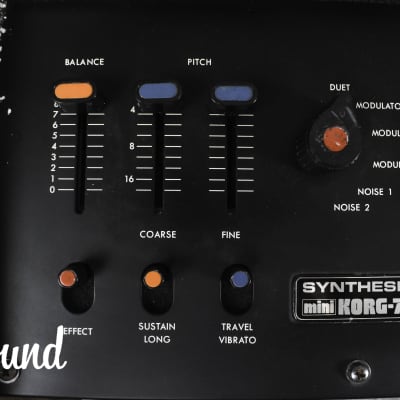 mini KORG-700S unique sounds and capabilities is very good condition image 6