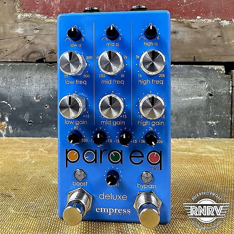 Empress Effects ParaEq MKII Deluxe Equalizer and Boost Pedal