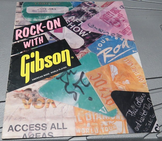 1986 Gibson Catalog image 1