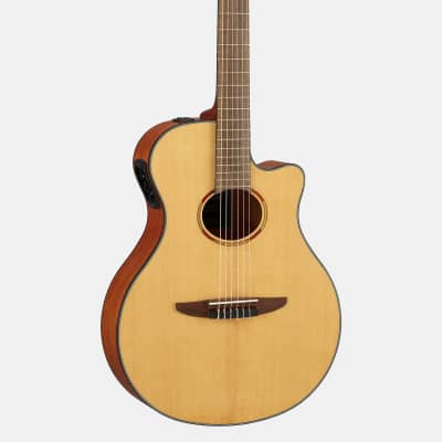 Yamaha NTX1 Acoustic Electric Nylon String Guitar - Natural image 3