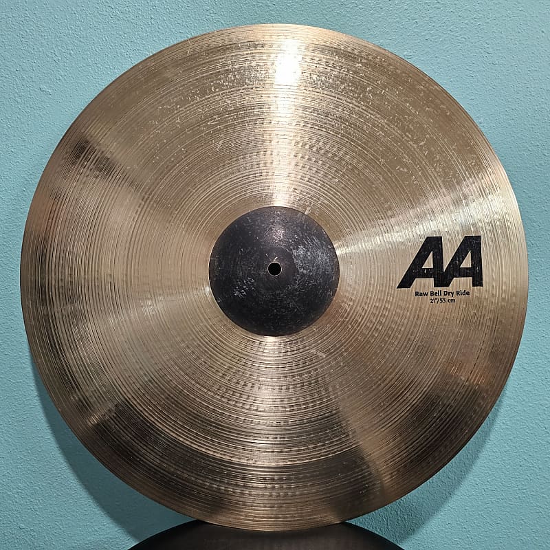 Sabian 21" AA Raw Bell Dry Ride Cymbal 2019 - Present - Natural image 1