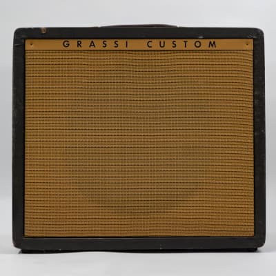 Grassi Custom U72 Vintage 1 x 12 Guitar Combo Amplifier w/ Cover and Footswitch image 3