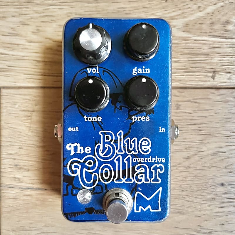 Menatone Blue Collar Overdrive - 4 Knob Small Box - PTP Handwired