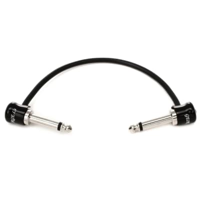 George L's .155 Right Angle Pedalboard 6'' Inch Patch Cable image 2