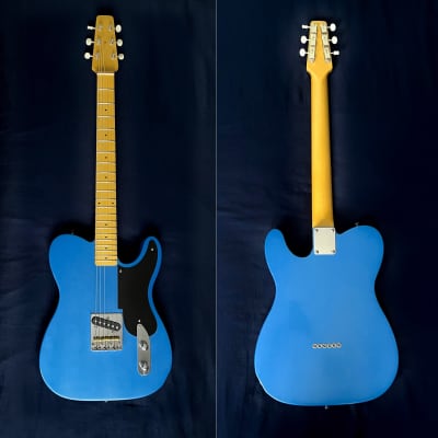Custom Snakehead Prototype Broadcaster - Lake Placid Blue Nitro + Case image 1