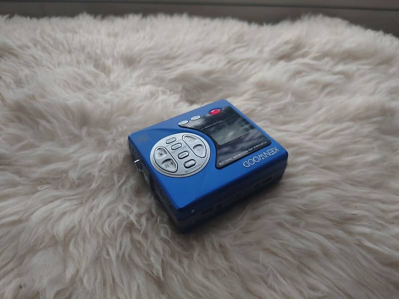 Kenwood Md Walkman Blue Recorder Dmc-J7R New drive gear | Reverb