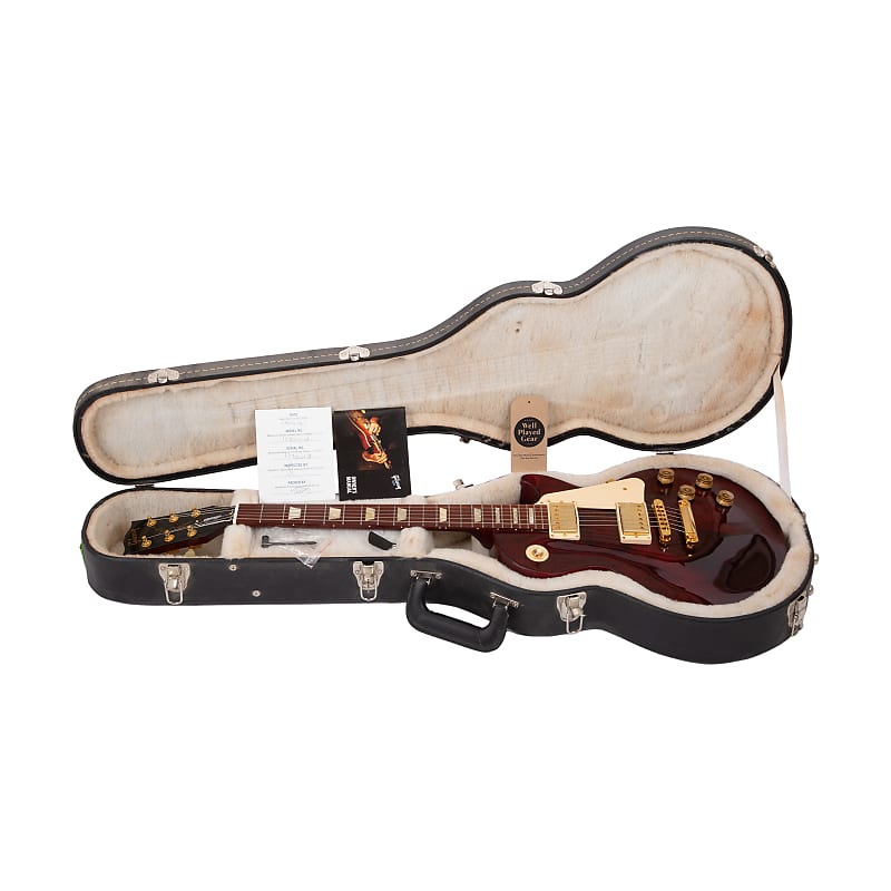 2012 Gibson Les Paul Studio Electric Guitar, Wine Red, Gold 2012 Gibson Les Paul Studio Electric Guitar, Wine Red, Gold