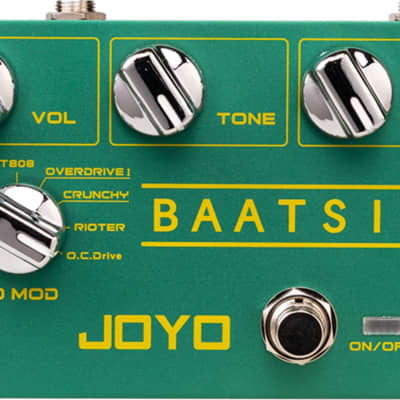 Reverb.com listing, price, conditions, and images for joyo-r-series-r-11-baatsin-overdrive-distortion