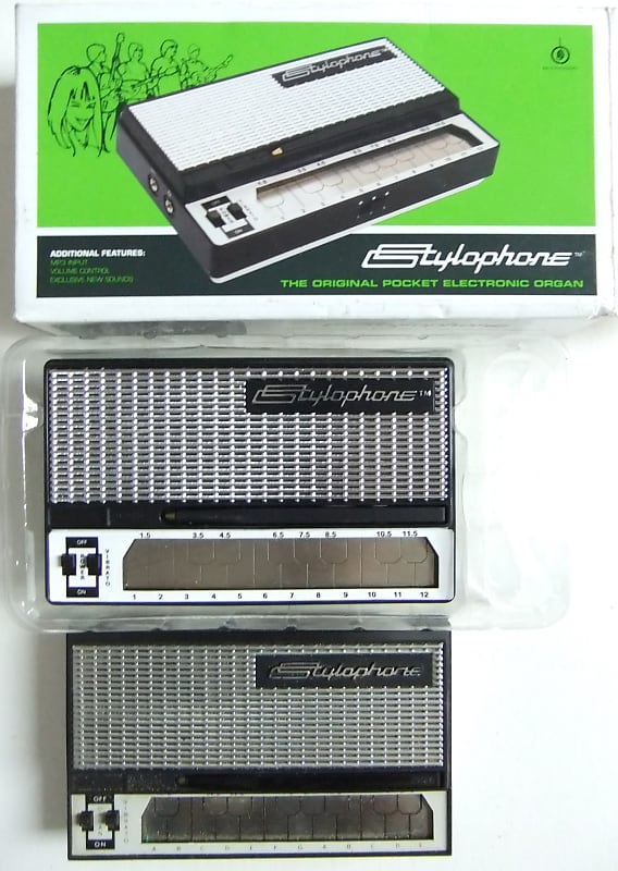PAIR OF STYLOPHONE MODELS, MODERN AND VINTAGE, ONE ENGLISH | Reverb