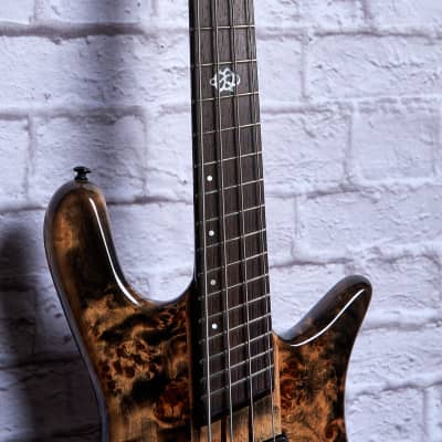 Spector NS Dimension Multi-Scale 4-String Bass Guitar - Super Faded Black image 10