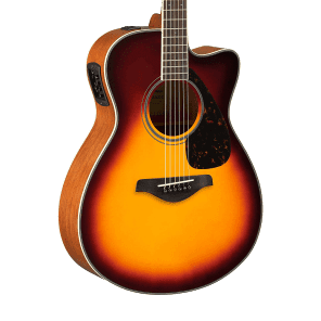 Yamaha FSX820C Acoustic-Electric Guitar Brown Sunburst