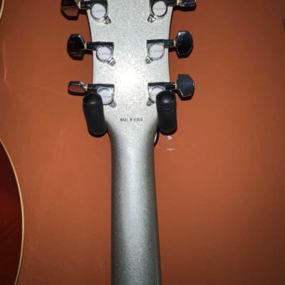 Aria Pro II FA-80 - SP - Hollowbody Electric Guitar - Silver Sparkle image 6