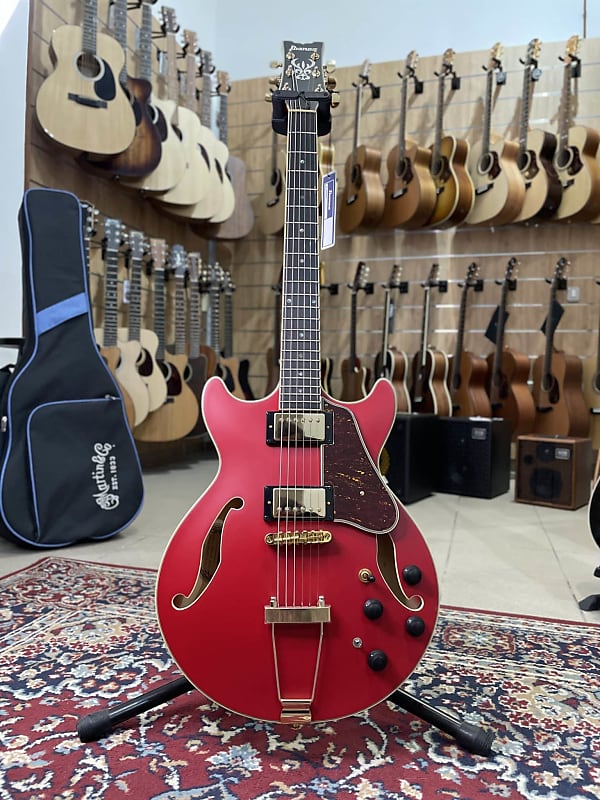 Ibanez AMH90-CRF – Cherry Red Flat