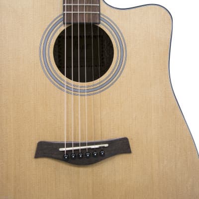 FLIGHT D-155C SAP NA Acoustic Guitar image 3