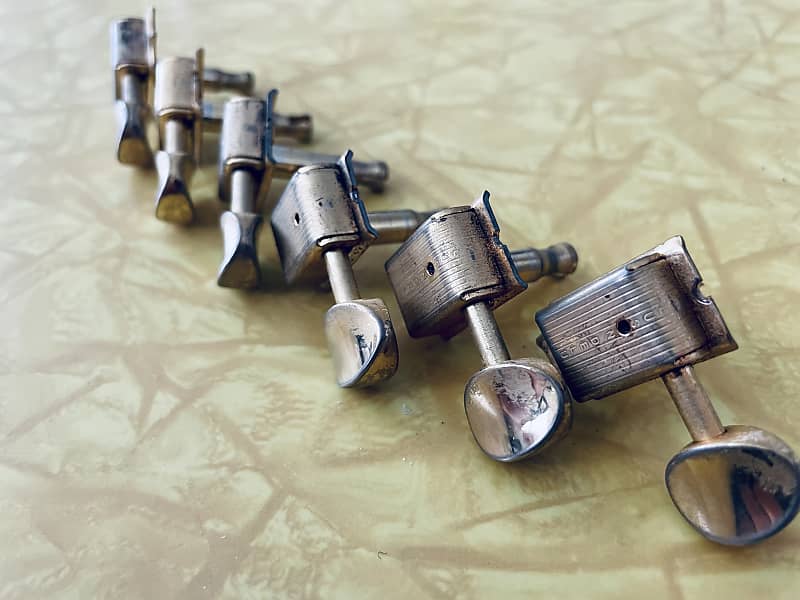 Kluson Deluxe Tuners Aged Gold Reverb