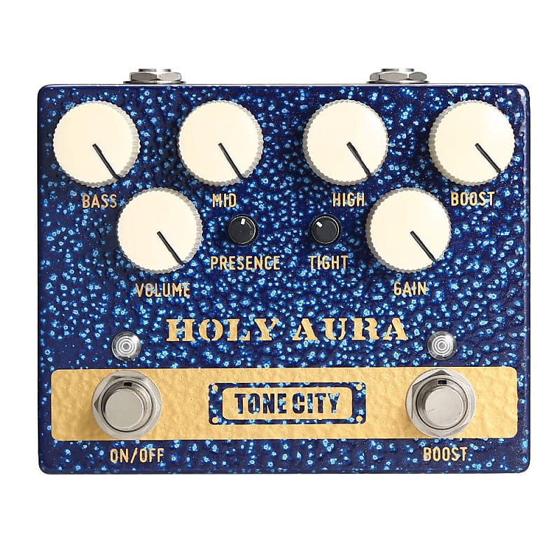 Tone City Holy Aura TC-TD39 Distortion Boost Guitar Effect Pedal image 1