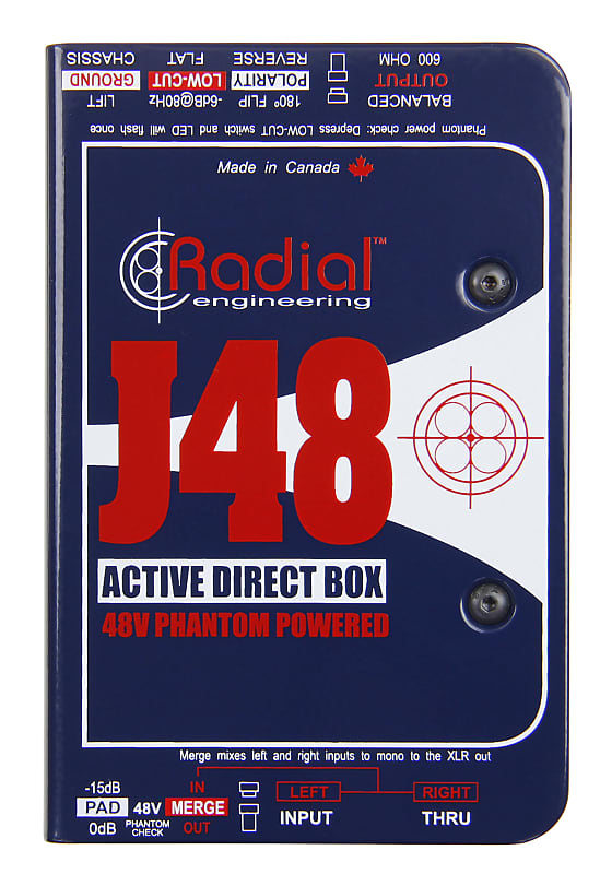Radial J48 Active Direct Box image 1