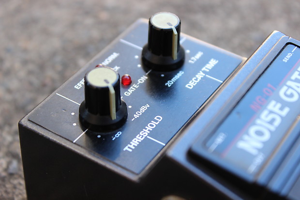 1980s Maxon NG-01 Noise Gate Vintage Guitar Effects Pedal