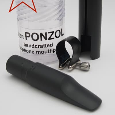 Peter Ponzol Custom Model .100 Tenor Saxophone Mouthpiece image 1