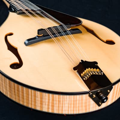 Collings MT2 Blonde Italian Spruce and Flamed Maple Mandolin with Pickguard NEW image 14