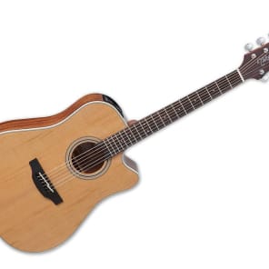 Takamine GD20CE NS G20 Series Dreadnought Cutaway Acoustic/Electric Guitar Natural Satin