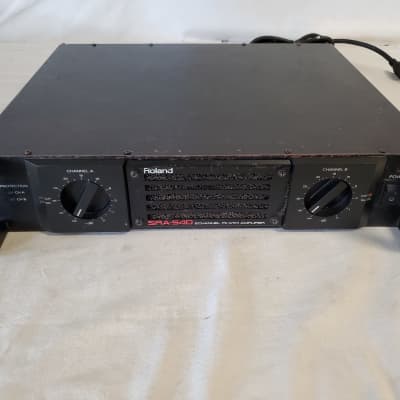 Roland SRA 540 Vintage 2 Channel Power Amplifier - Good Used Working Condition - Quick Shipping - image 10