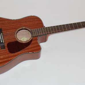 Fender CD-140S All Mahogany Acoustic Guitar image 12