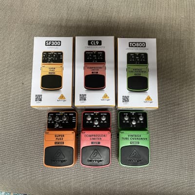 Behringer TO800 and SF300 plus patch cables | Reverb