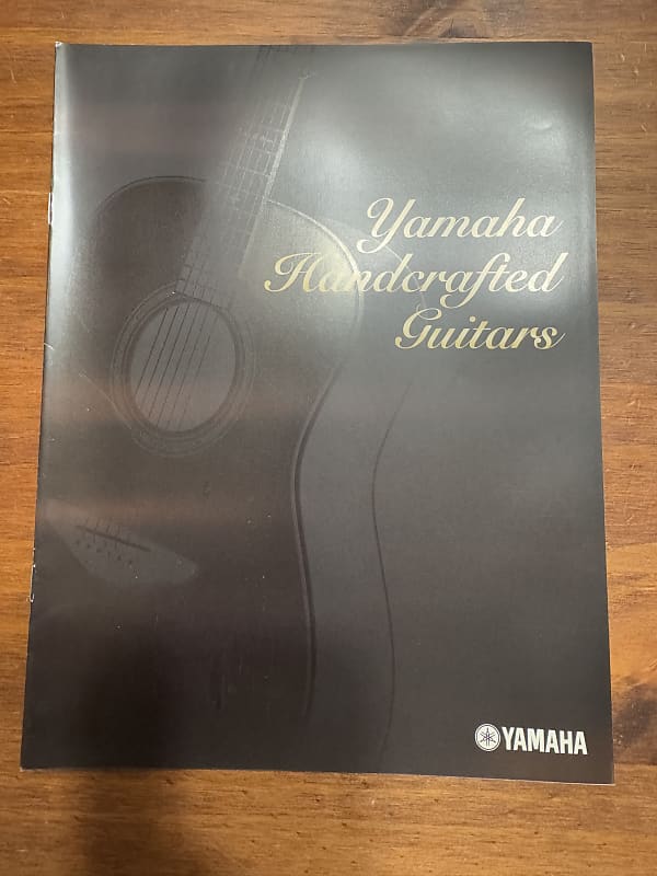 Yamaha Acoustic guitar catalog 2001 CJ32 CJX32 LL400 LL500 Reverb