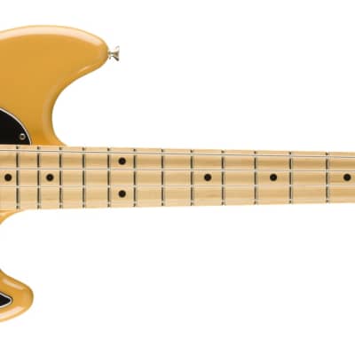 Fender Limited Edition Player Mustang Bass PJ Butterscotch Blonde image 2