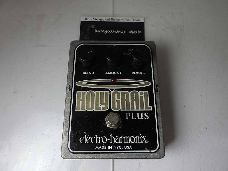 Electro Harmonix Holy Grail Plus Reverb Effects Pedal Free | Reverb