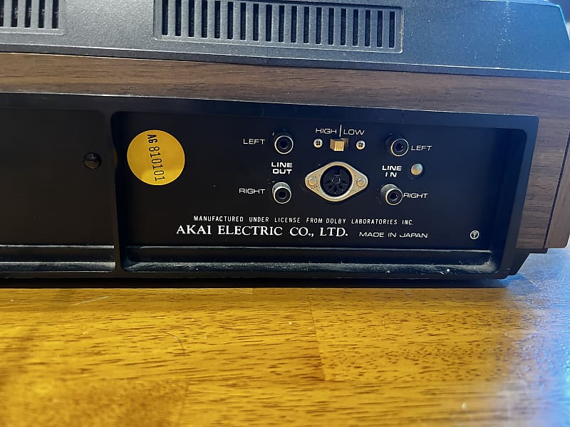 GXC-46D R-Player Akai Electric Co., Ltd.; Tokyo, build
