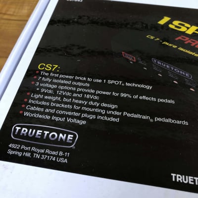 Truetone 1 Spot CS7 Pro Power Supply Brick image 7