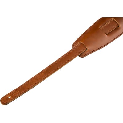  Fender Broken-In Leather Guitar Strap, 2.5in, Black : Musical  Instruments