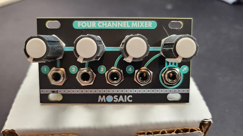 Mosaic Four Channel Mixer 1U image 1