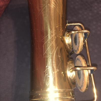 Buescher Aristocrat Art Deco Alto Saxophone From 1938 image 8