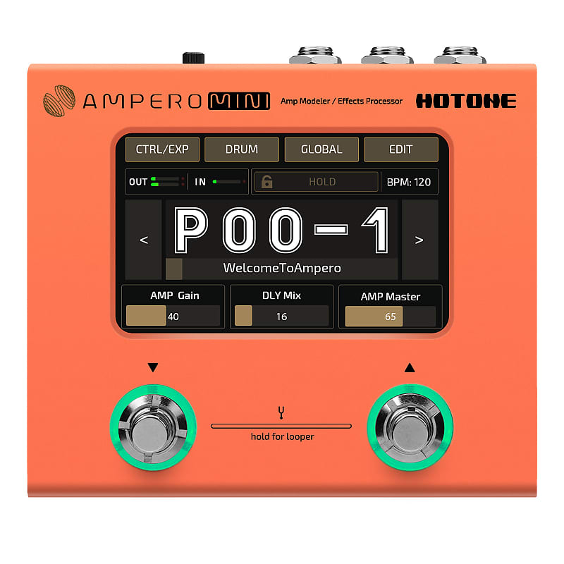 ギター HOTONE AMPERO Mini Ampero Mini – Hotone Audio