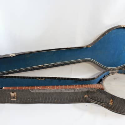 Vintage Framus Long Neck 5 String Banjo w/ Case image 23
