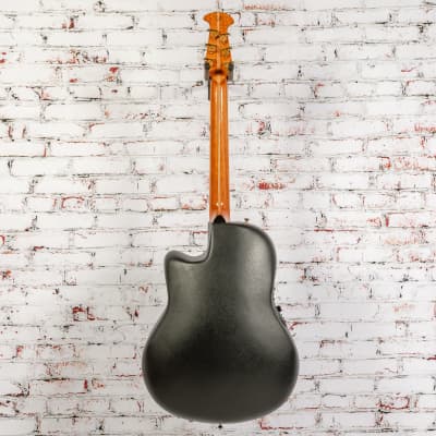 Ovation Custom Legend C779LX Acoustic-Electric Guitar, Black w/ Original Case x5142 (USED) image 7