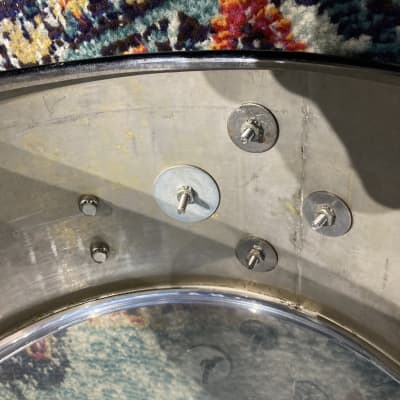 Gretsch 1970s Timbales, Latin Model 12"x6" and 13"x6", No Stand, Slingerland Mounts image 21