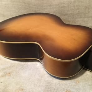 Silvertone Kay N1 / N3 Hollowbody Archtop F-Hole Acoustic Guitar 1950's-1960's Tobacco Burst image 22