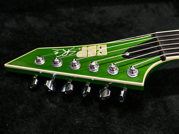 ESP Stephen Carpenter STEF-6 CS STG - See Thru Green