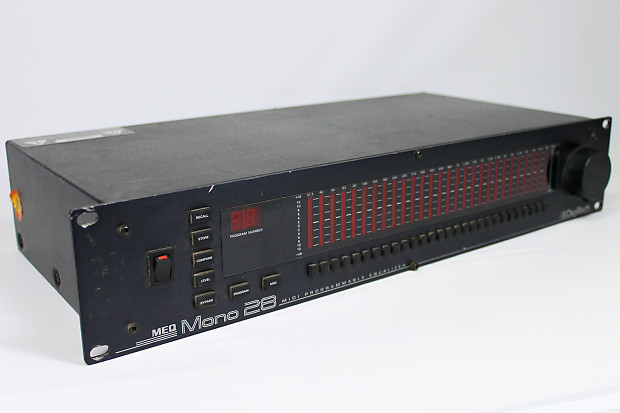 Digitech MEQ Mono28 Midi Programable 28 Band Paragraphic EQ