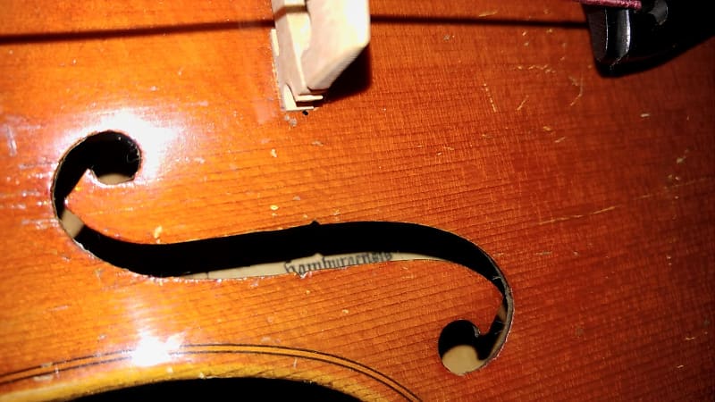 Frank Reiner Hamburgensis Violin